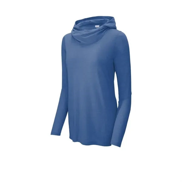 Sport-Tek Women's PosiCharge Tri-Blend Wicking Long Sleev...