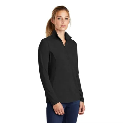 Sport-Tek Women's PosiCharge Tri-Blend Wicking 1/4-Zip Pu...
