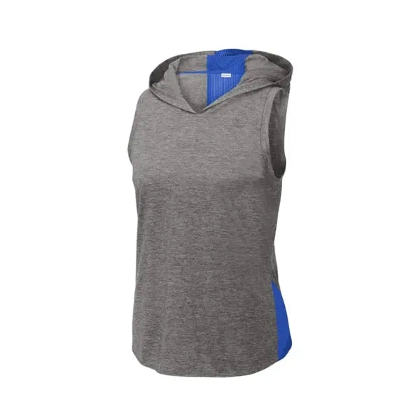 Sport-Tek Women's PosiCharge Tri-Blend Wicking Draft Hood...