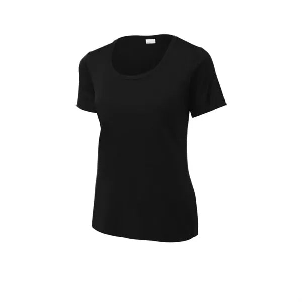 Sport-Tek Women's Posi-UV Pro Scoop Neck Tee.
