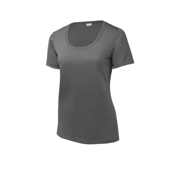 Sport-Tek Women's Posi-UV Pro Scoop Neck Tee.