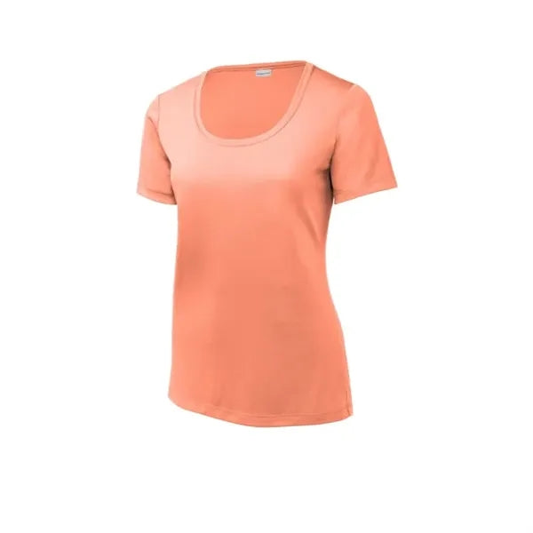 Sport-Tek Women's Posi-UV Pro Scoop Neck Tee.