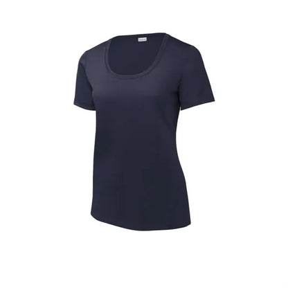 Sport-Tek Women's Posi-UV Pro Scoop Neck Tee.