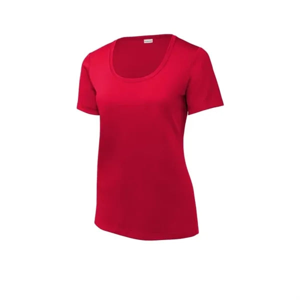 Sport-Tek Women's Posi-UV Pro Scoop Neck Tee.
