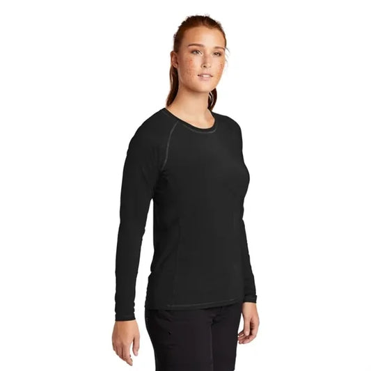 Sport-Tek Women's Long Sleeve Rashguard Tee.