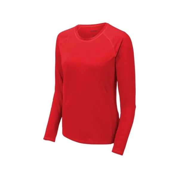 Sport-Tek Women's Long Sleeve Rashguard Tee.