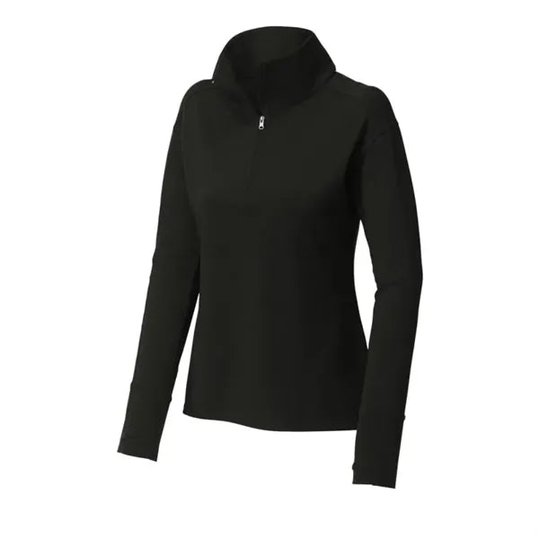 Sport-Tek Women's Sport-Wick Flex Fleece 1/4-Zip.