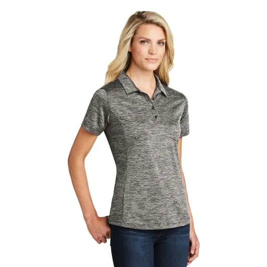 Sport-Tek Women's PosiCharge Electric Heather Polo.