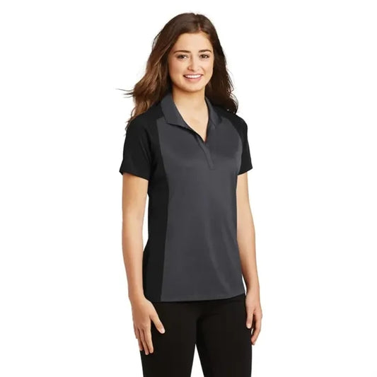 Sport-Tek Women's Colorblock Micropique Sport-Wick Polo.