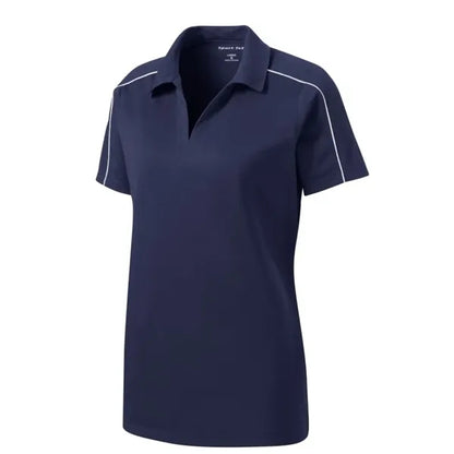 Sport-Tek Women's Micropique Sport-Wick Piped Polo.