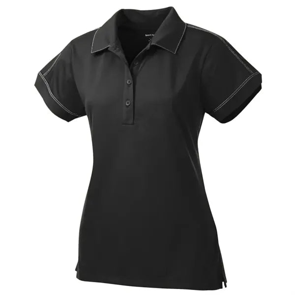Sport-Tek Women's Contrast Stitch Micropique Sport-Wick P...