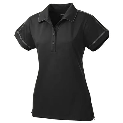 Sport-Tek Women's Contrast Stitch Micropique Sport-Wick P...