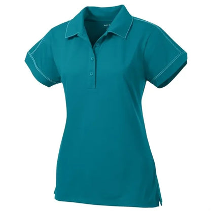 Sport-Tek Women's Contrast Stitch Micropique Sport-Wick P...