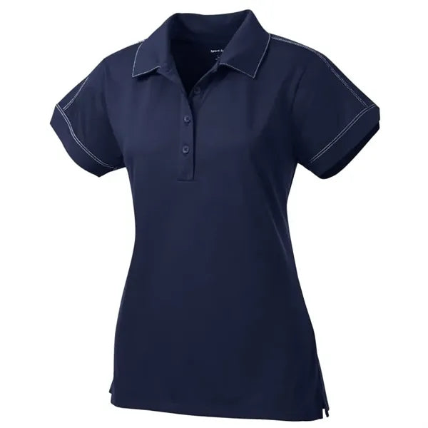 Sport-Tek Women's Contrast Stitch Micropique Sport-Wick P...