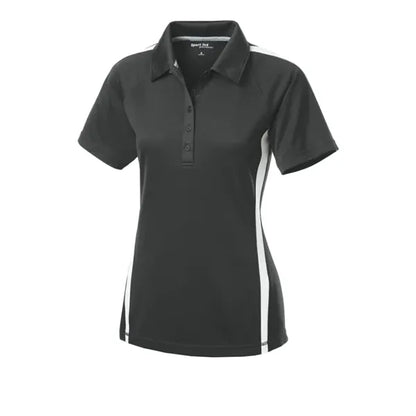 Sport-Tek Women's PosiCharge Micro-Mesh Colorblock Polo.
