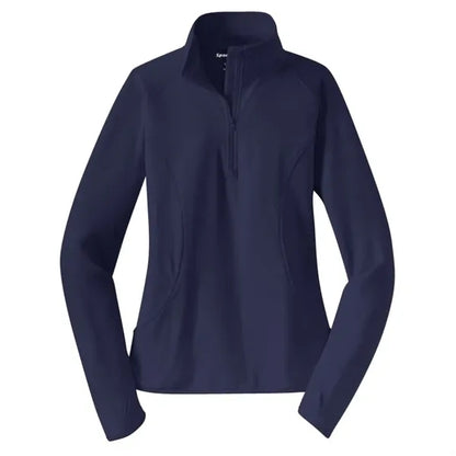 Sport-Tek Women's Sport-Wick Stretch 1/4-Zip Pullover.