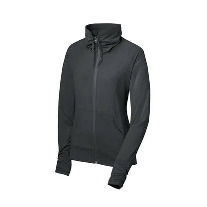 Sport-Tek Women's Sport-Wick Stretch Full-Zip Jacket.