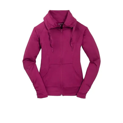 Sport-Tek Women's Sport-Wick Stretch Full-Zip Jacket.