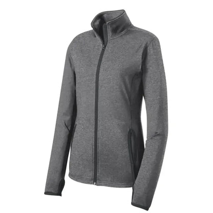 Sport-Tek Women's Sport-Wick Stretch Contrast Full-Zip Ja...