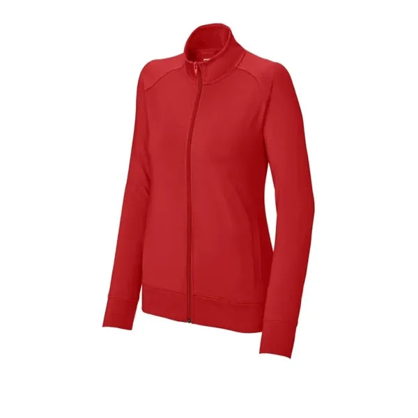 Sport-Tek Women's Sport-Wick Stretch Full-Zip Cadet Jacket