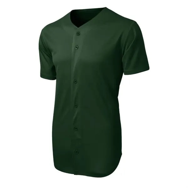 Sport-Tek PosiCharge Tough Mesh Full-Button Jersey.