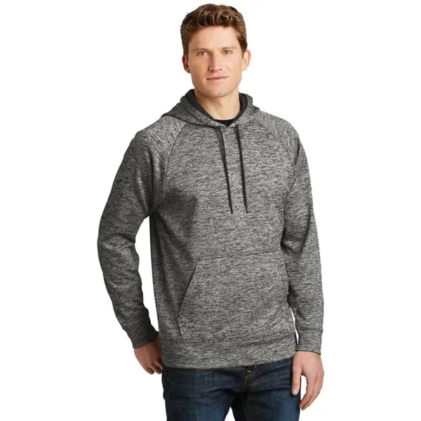 Sport-Tek PosiCharge Electric Heather Fleece Hooded Pullo...