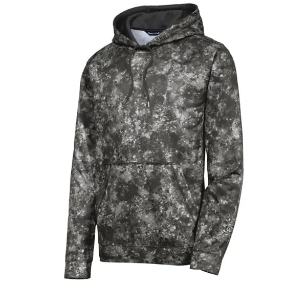 Sport-Tek Sport-Wick Mineral Freeze Fleece Hooded Pullover.