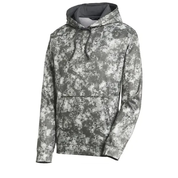 Sport-Tek Sport-Wick Mineral Freeze Fleece Hooded Pullover.
