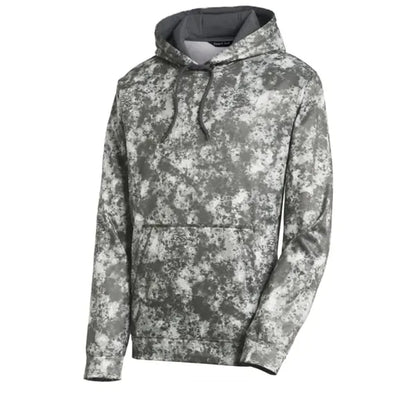 Sport-Tek Sport-Wick Mineral Freeze Fleece Hooded Pullover.