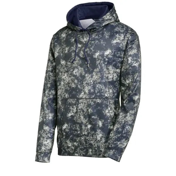 Sport-Tek Sport-Wick Mineral Freeze Fleece Hooded Pullover.