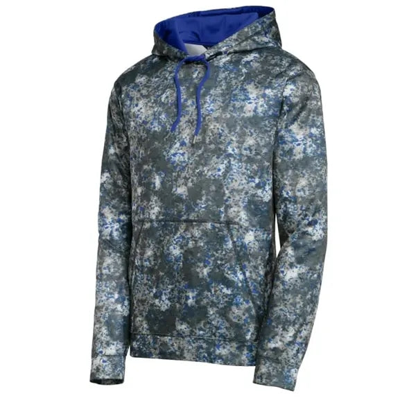 Sport-Tek Sport-Wick Mineral Freeze Fleece Hooded Pullover.
