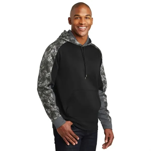 Sport-Tek Sport-Wick Mineral Freeze Fleece Colorblock Hoo...