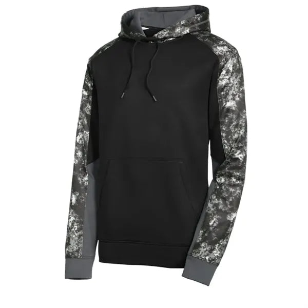 Sport-Tek Sport-Wick Mineral Freeze Fleece Colorblock Hoo...