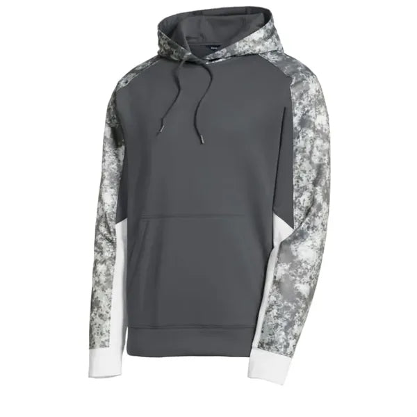 Sport-Tek Sport-Wick Mineral Freeze Fleece Colorblock Hoo...