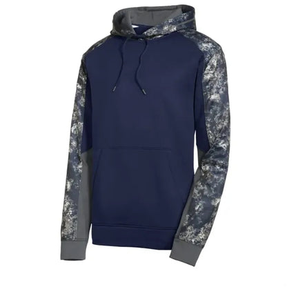 Sport-Tek Sport-Wick Mineral Freeze Fleece Colorblock Hoo...
