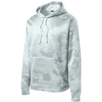 Sport-Tek Sport-Wick CamoHex Fleece Hooded Pullover.