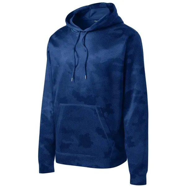 Sport-Tek Sport-Wick CamoHex Fleece Hooded Pullover.