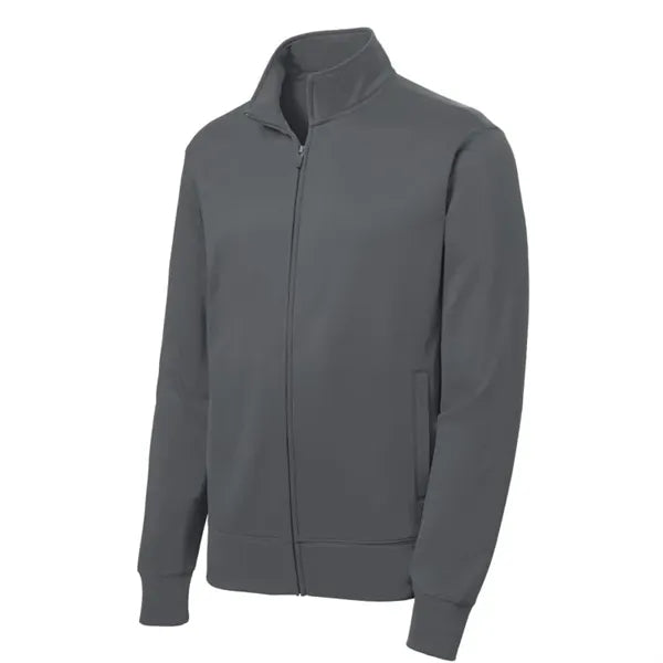 Sport-Tek Sport-Wick Fleece Full-Zip Jacket.