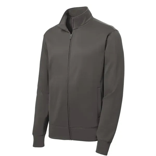 Sport-Tek Sport-Wick Fleece Full-Zip Jacket.