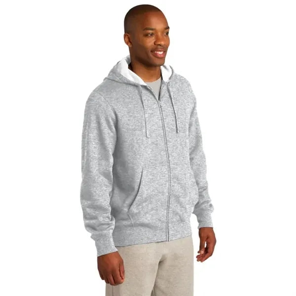Sport-Tek Full-Zip Hooded Sweatshirt.