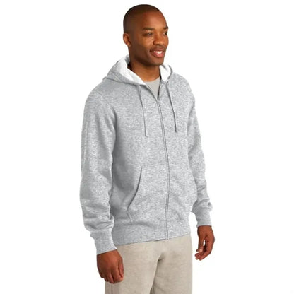 Sport-Tek Full-Zip Hooded Sweatshirt.