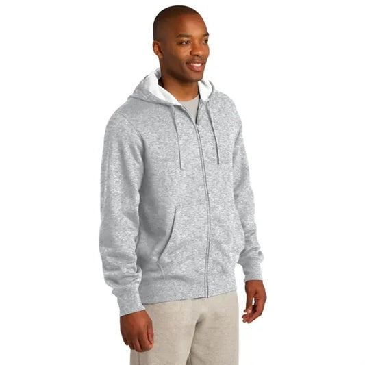 Sport-Tek Full-Zip Hooded Sweatshirt.