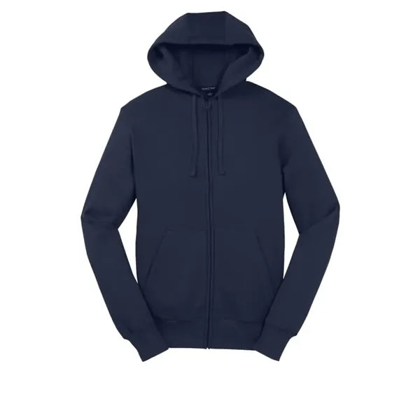 Sport-Tek Full-Zip Hooded Sweatshirt.