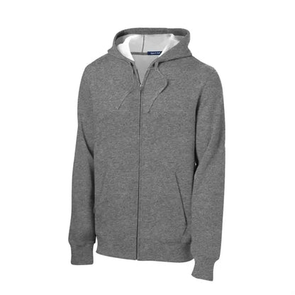 Sport-Tek Full-Zip Hooded Sweatshirt.