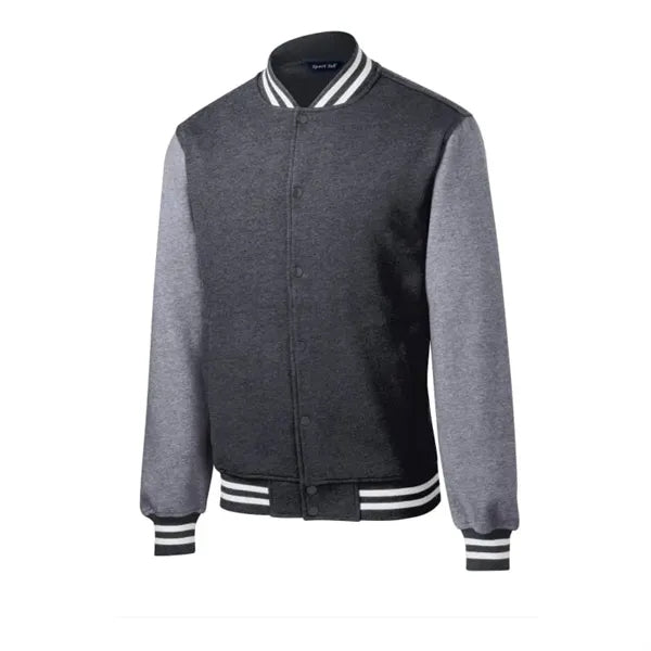 Sport-Tek Fleece Letterman Jacket.