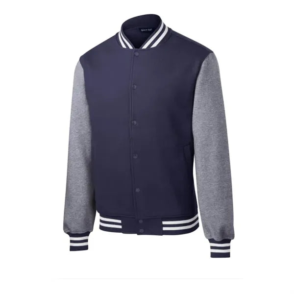 Sport-Tek Fleece Letterman Jacket.