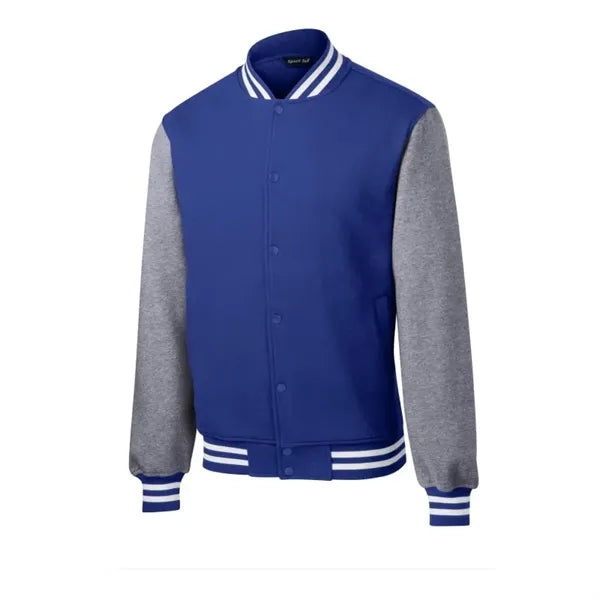 Sport-Tek Fleece Letterman Jacket.