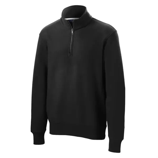 Sport-Tek Super Heavyweight 1/4-Zip Pullover Sweatshirt.
