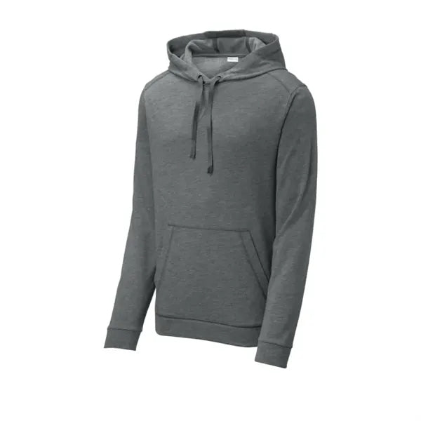 Sport-Tek PosiCharge Tri-Blend Wicking Fleece Hooded Pull...