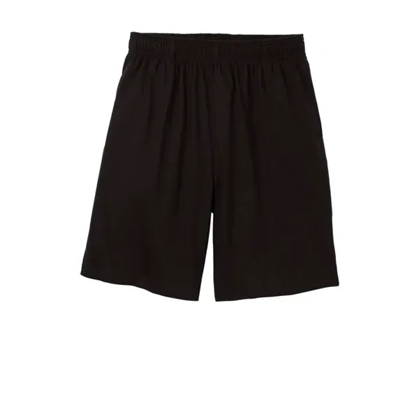 Sport-Tek Jersey Knit Short With Pockets.
